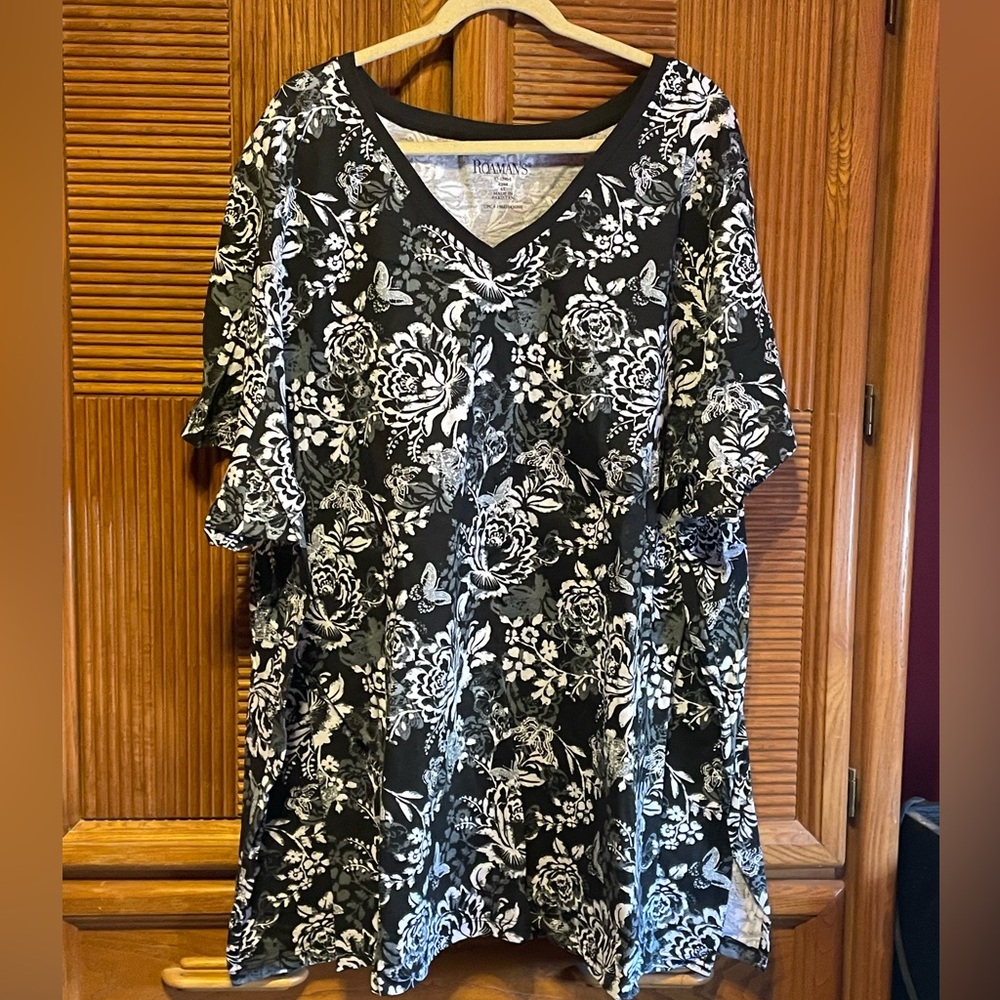 Floral tunic